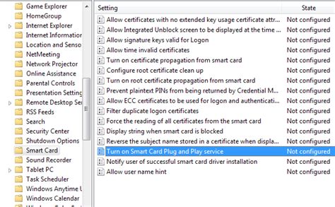 smart card windows 7 driver not found|Troubleshooting smartcard management issues .